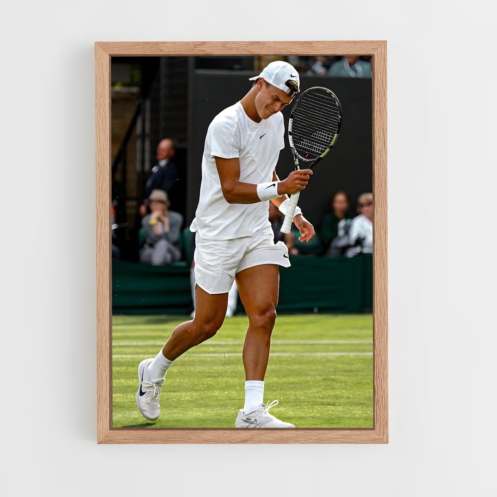 Poster Holger rune vivantes – affiche Tennis (vue 4)